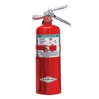 Amerex Corporation B386T Amerex 5 Pound Halotron I Fire Extinguisher With Aluminum Valve And Vehicle Bracket